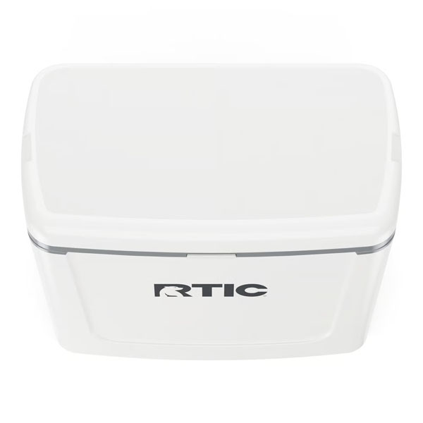 RTIC Outdoors - 16 QT Road Trip Cooler - White & Grey - Image 7