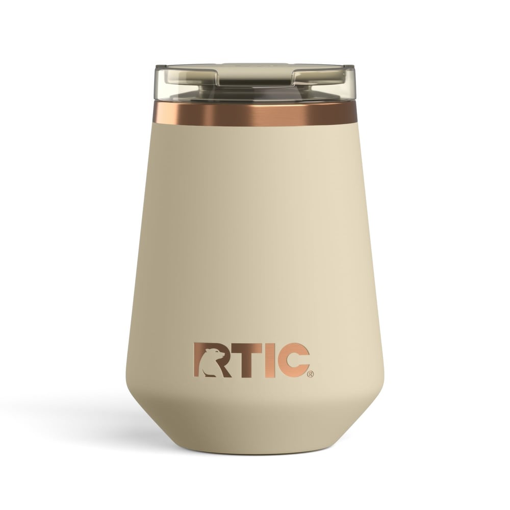 RTIC Outdoors - 12oz Happy Hour Wine Tumbler - Dark Beach