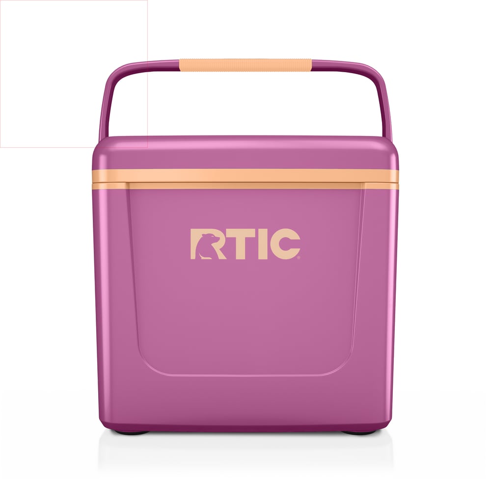 RTIC Outdoors - 8 QT Road Trip Personal Cooler - Orchid/Peach Tea - Image 2