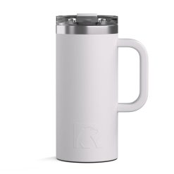 Alternative view of RTIC Outdoors - Road Trip Travel Mug - White