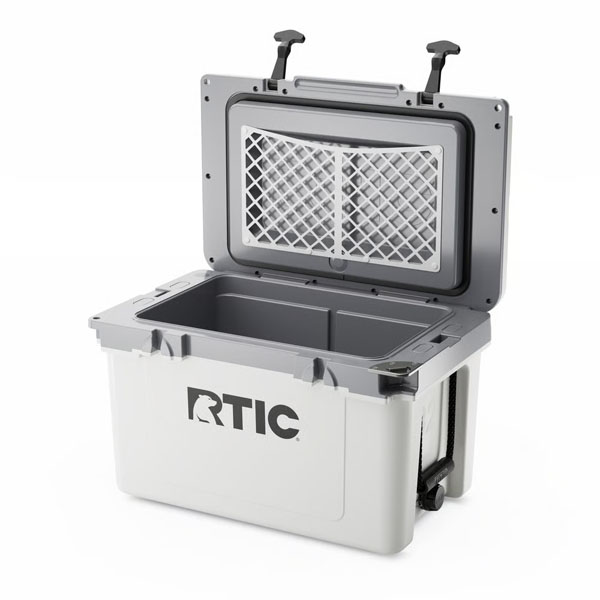 RTIC Outdoors - 32 QT Ultra-Light Cooler - White & Grey - Image 4