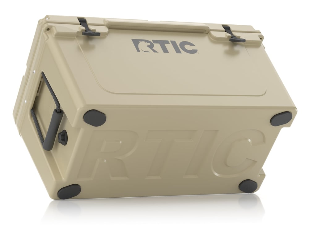 RTIC Outdoors - 65 QT Ultra-Tough Cooler - Tan - Image 6