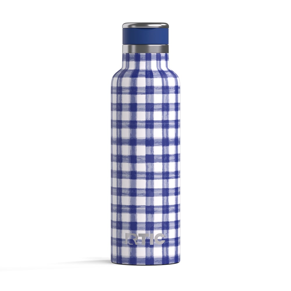 RTIC Outdoors - Journey Bottle - Cobalt Gingham - Image 2