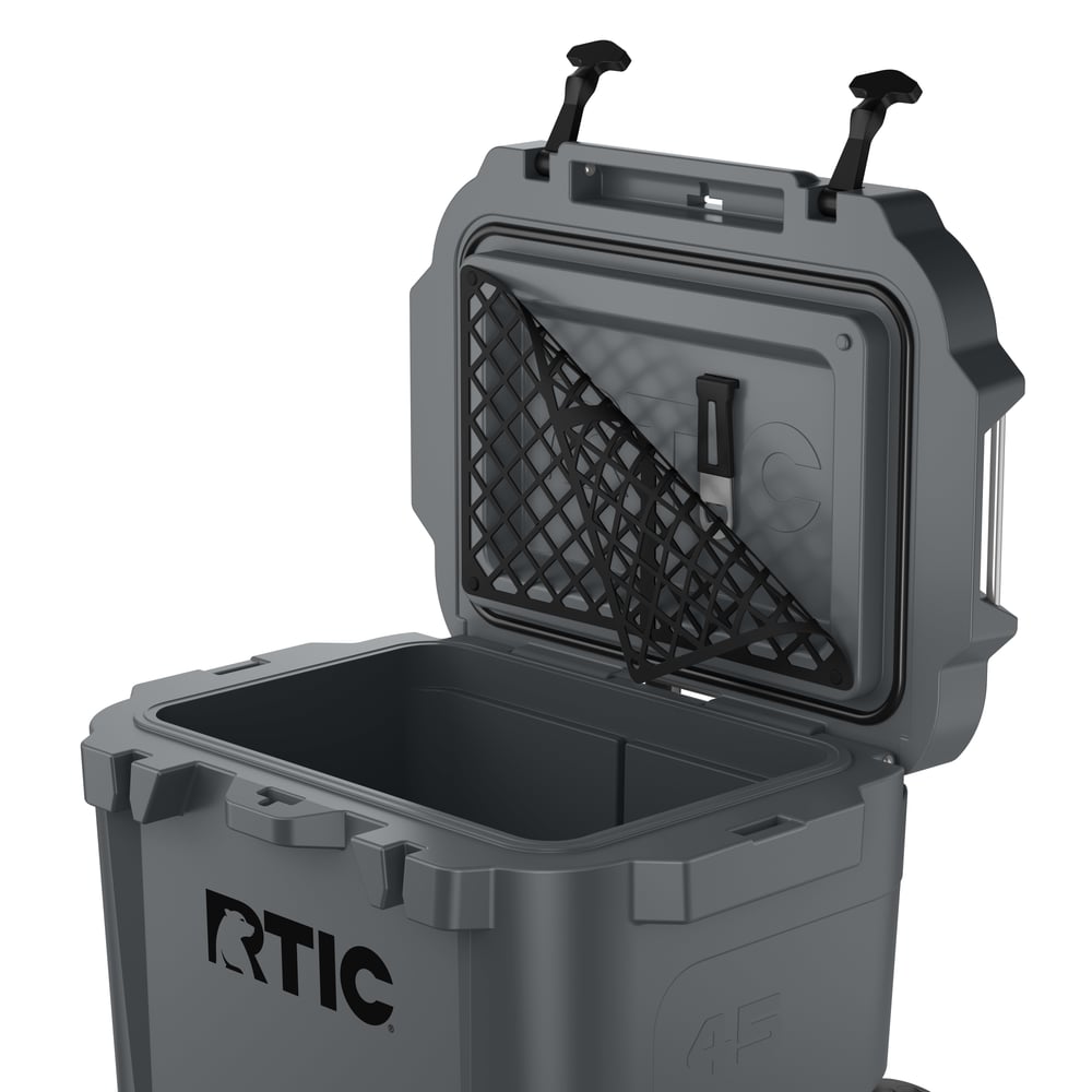 RTIC Outdoors - 45 QT Ultra-Tough Wheeled Cooler - Dark Grey - Image 8