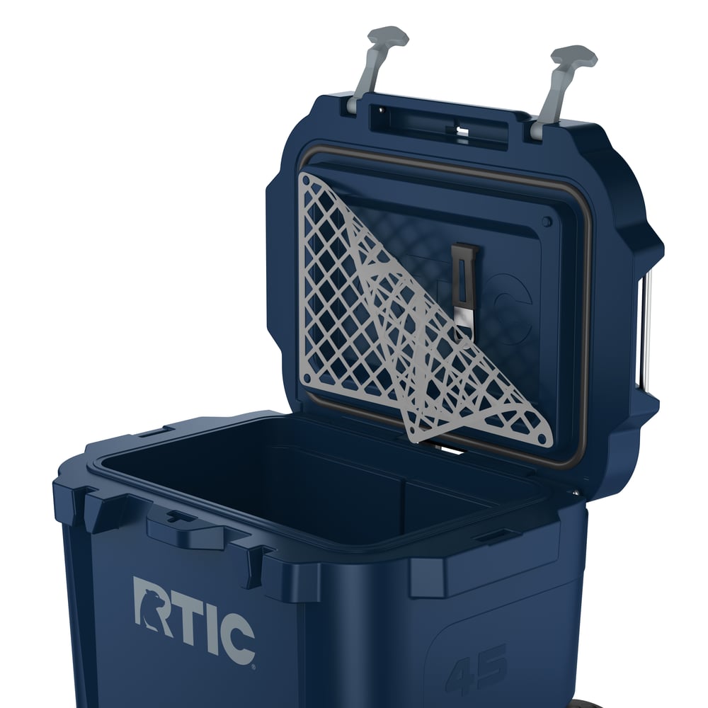 RTIC Outdoors - 45 QT Ultra-Tough Wheeled Cooler - Navy - Image 8