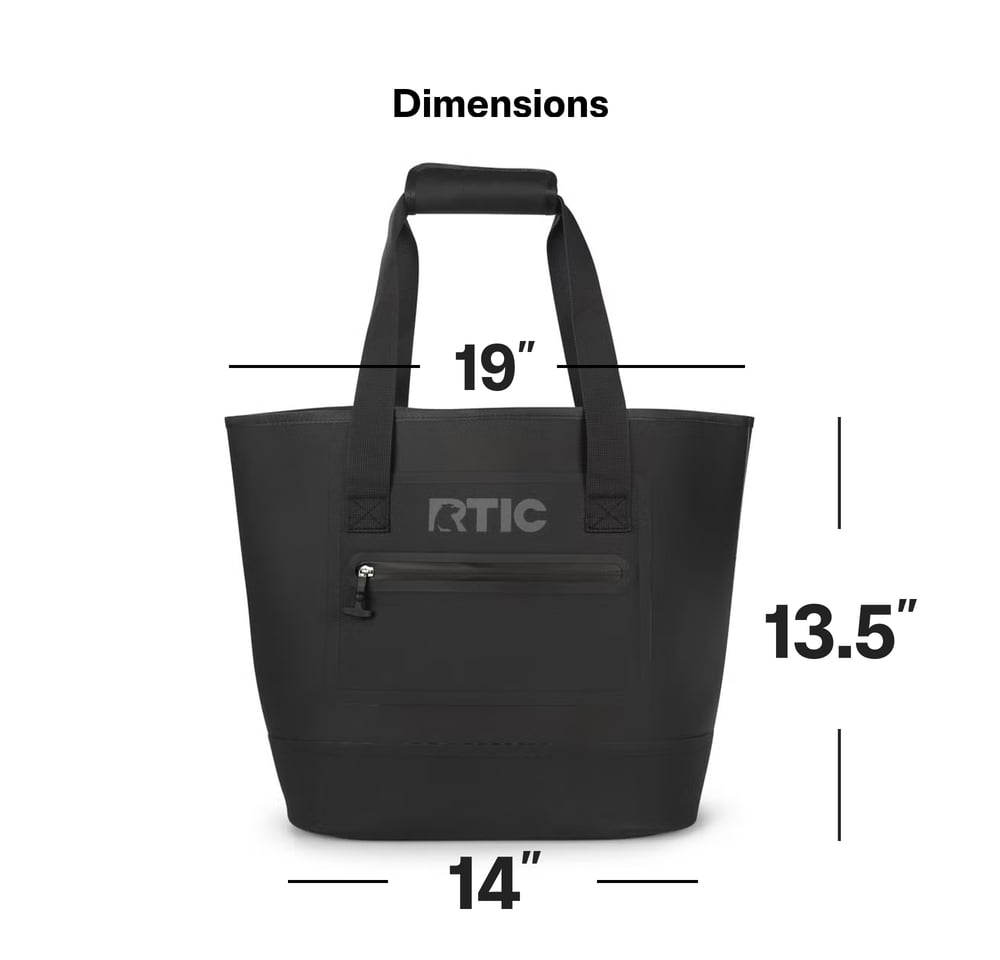 RTIC Outdoors - Ultra-Tough Tote-Black - Image 6