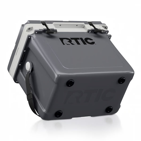 RTIC Outdoors - 22 QT Ultra-Light Cooler - Dark Grey & Cool Grey - Image 8
