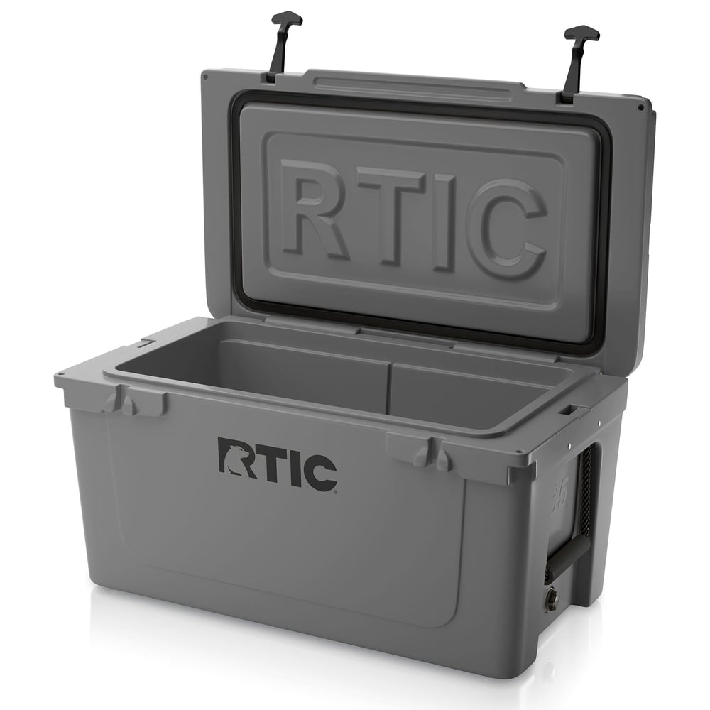 RTIC Outdoors - 65 QT Ultra-Tough Cooler - Dark Grey - Image 3