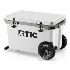 RTIC Outdoors - 52 QT Ultra-Light Wheeled Cooler - White & Grey