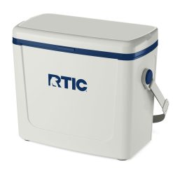 RTIC Outdoors - 16 QT Road Trip Cooler - Cool Grey & Navy