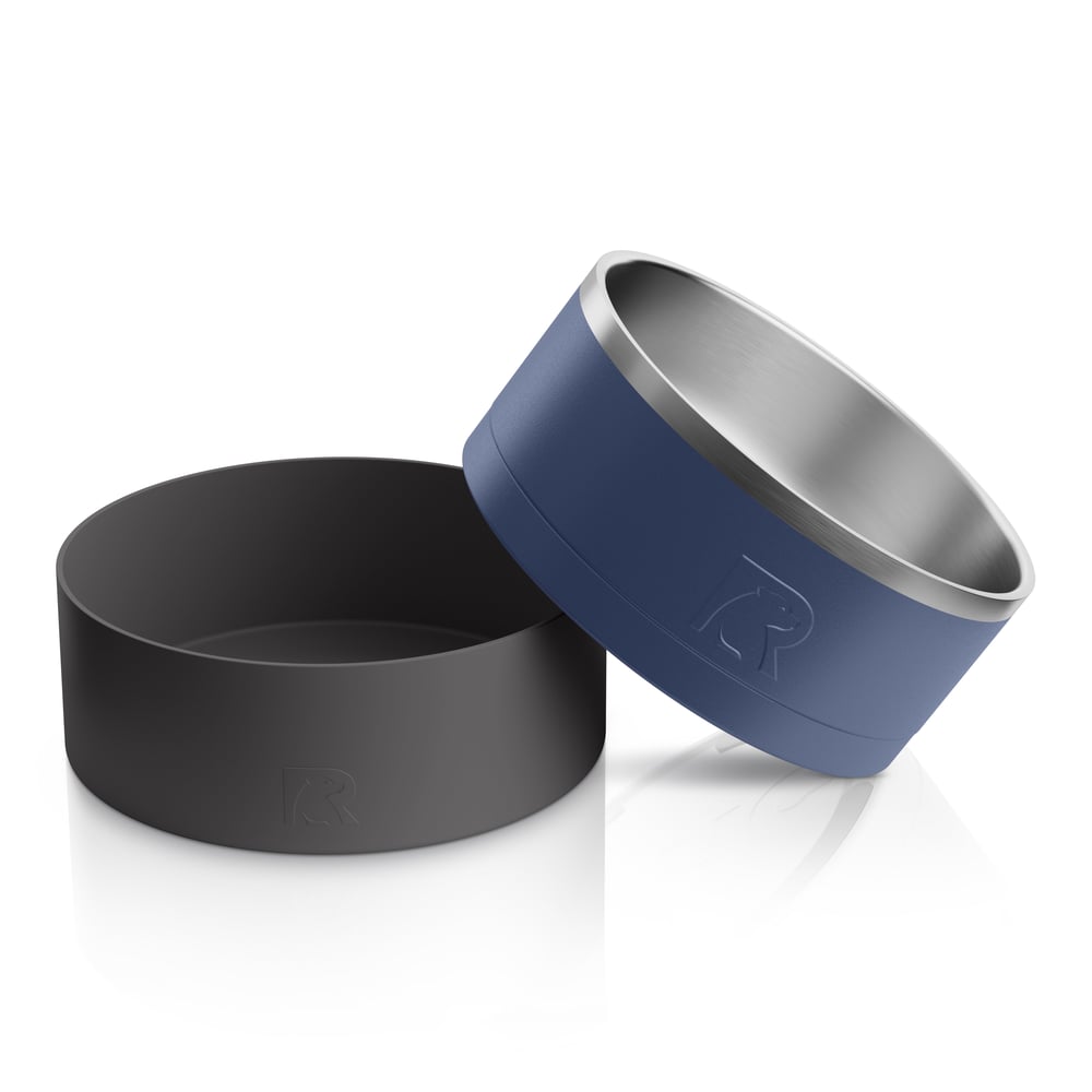 RTIC Outdoors - 3-In-1 Dog Bowl - Navy & Graphite - Image 8