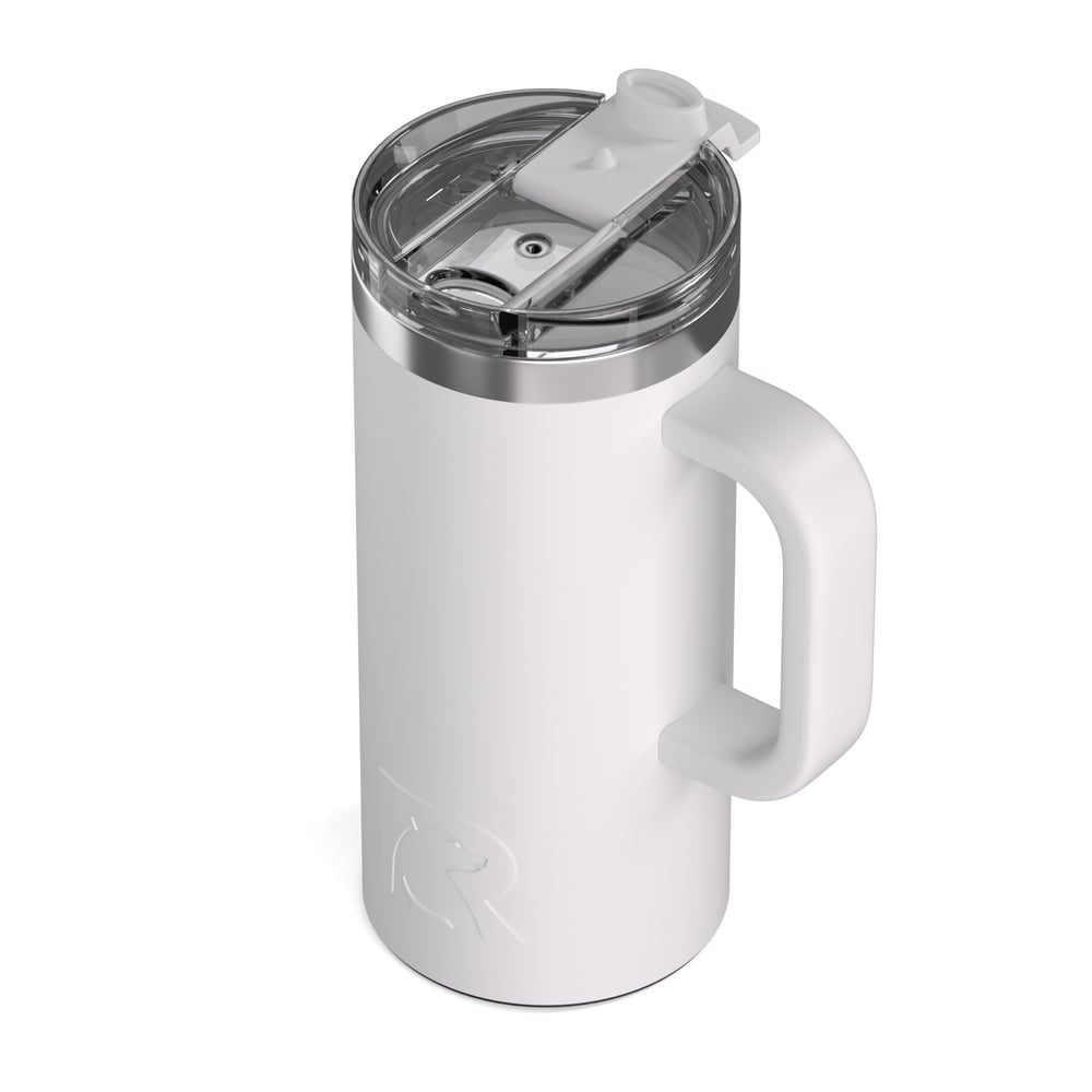 RTIC Outdoors - Road Trip Travel Mug - White - Image 6