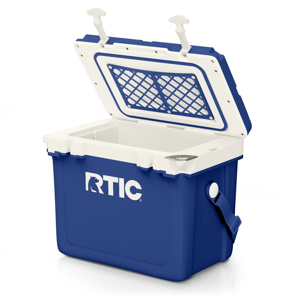 RTIC Outdoors - 22 QT Ultra-Light Cooler - Cobalt & White - Image 3