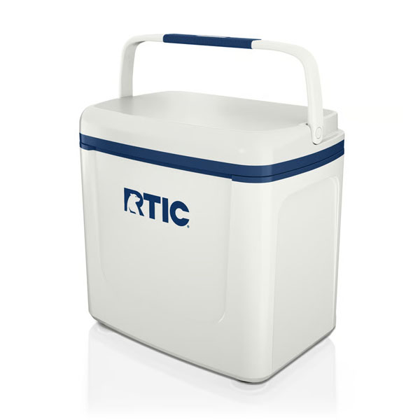 RTIC Outdoors - 8 QT Road Trip Personal Cooler - Cool Grey & Navy