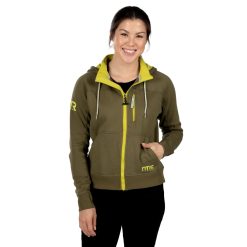 RTIC Outdoors - Women's Water-Repellent Full-Zip Hoodie-Olive