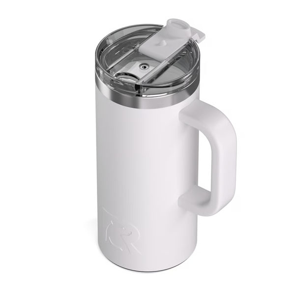 RTIC Outdoors - Road Trip Travel Mug - Cool Grey - Image 4