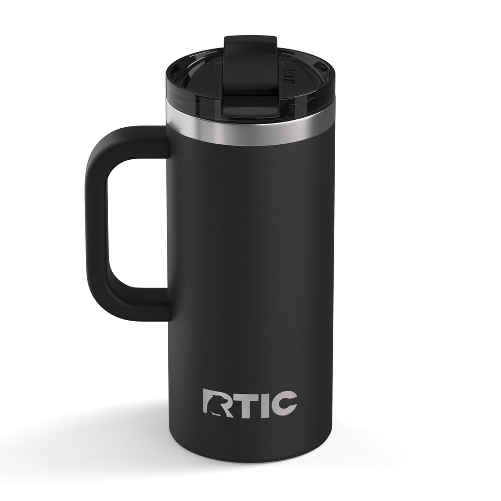 RTIC Outdoors - Road Trip Travel Mug - Black - Image 4