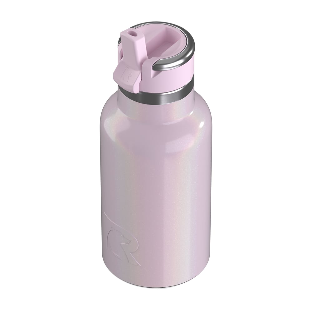 RTIC Outdoors - 12oz Little Journey Bottle - Pale Pink Glitter - Image 3