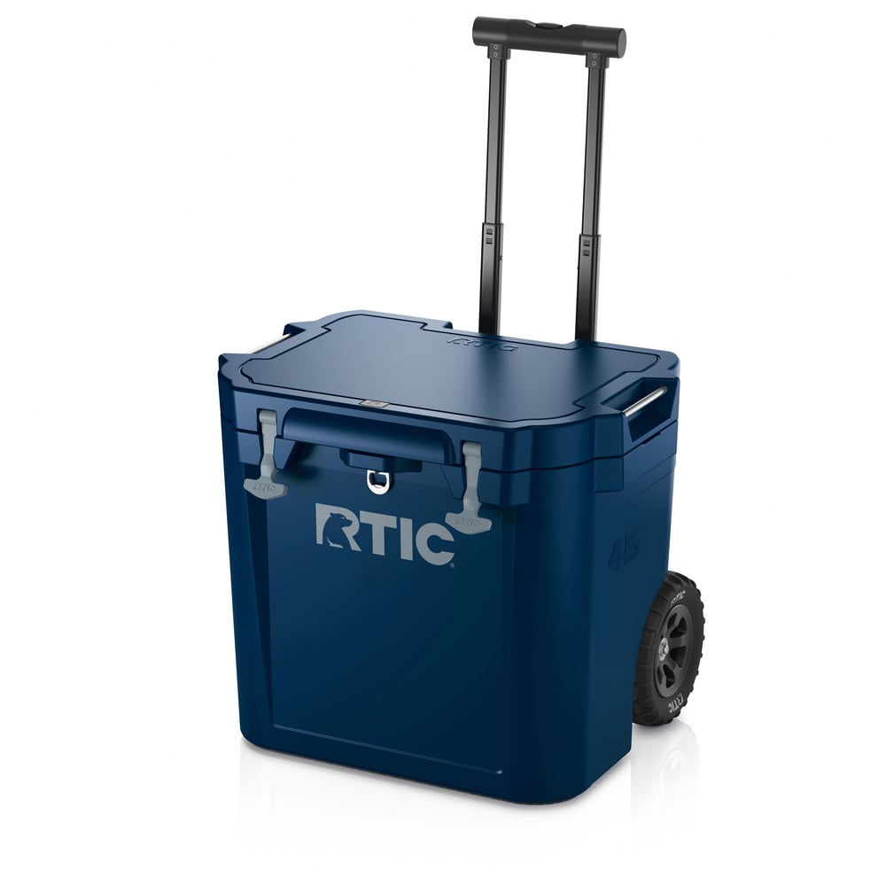 RTIC Outdoors - 45 QT Ultra-Tough Wheeled Cooler - Navy - Image 11