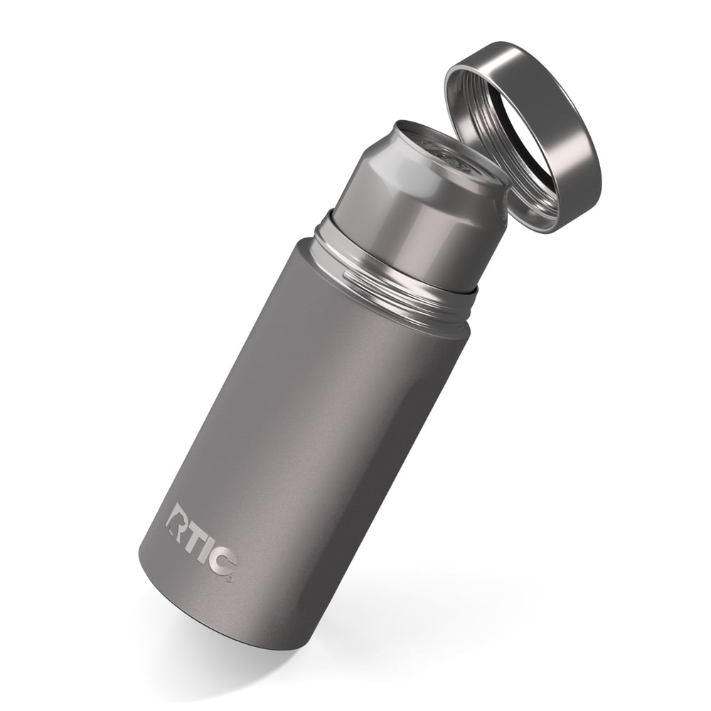 RTIC Outdoors - 16oz Ultimate Craft Can Cooler - Graphite - Image 6