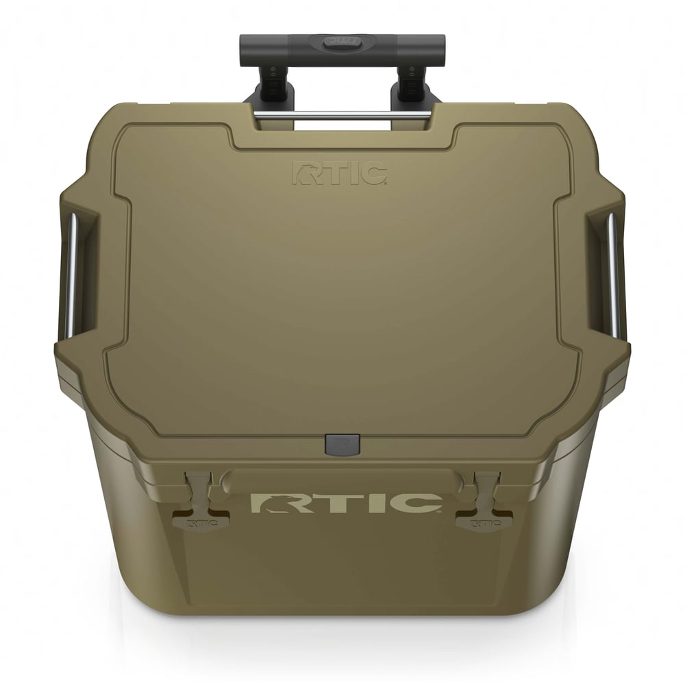 RTIC Outdoors - 45 QT Ultra-Tough Wheeled Cooler - Olive - Image 7