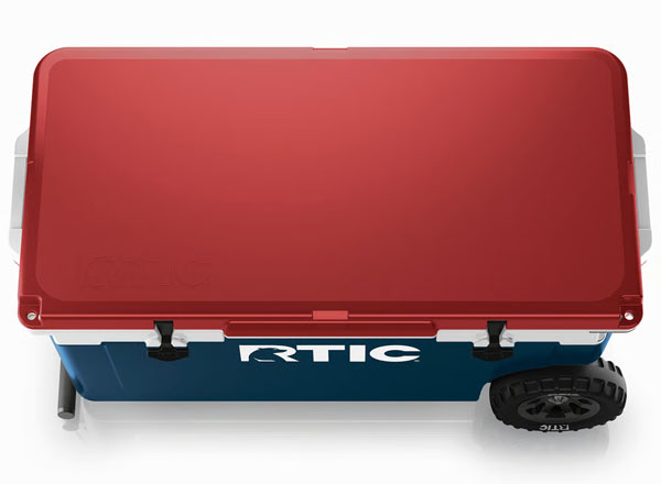 RTIC Outdoors - 72 QT Ultra-Light Wheeled Cooler - Patriot - Image 6