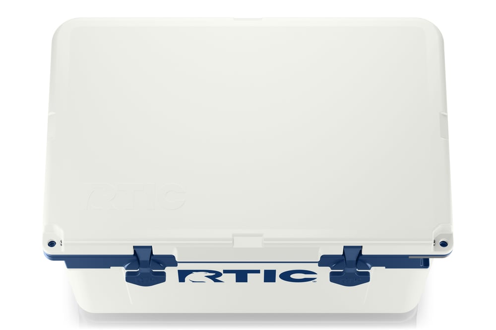 RTIC Outdoors - 32 QT Ultra-Light Cooler - Cool Grey & Navy - Image 7