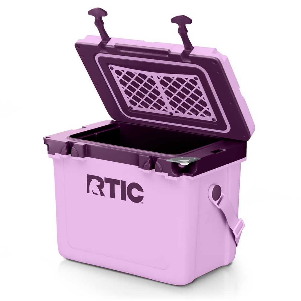 RTIC Outdoors - 22 QT Ultra-Light Cooler - Lavender/Plum - Image 3