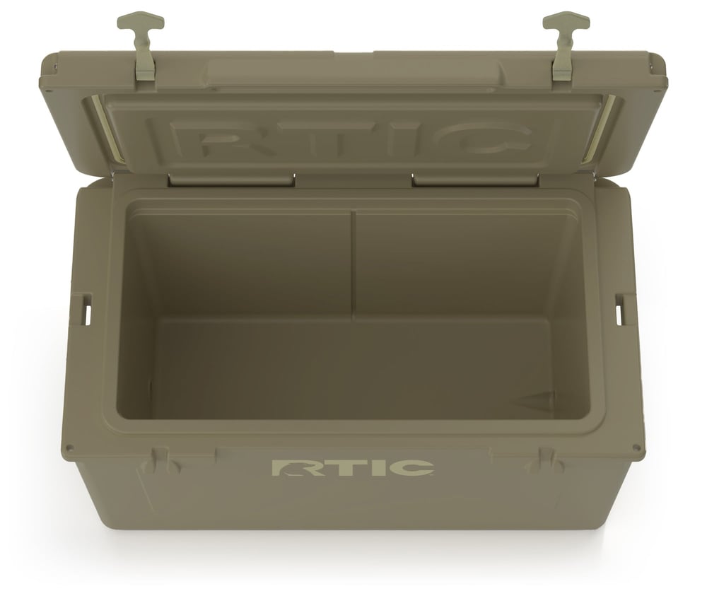 RTIC Outdoors - 65 QT Ultra-Tough Cooler - Olive - Image 5