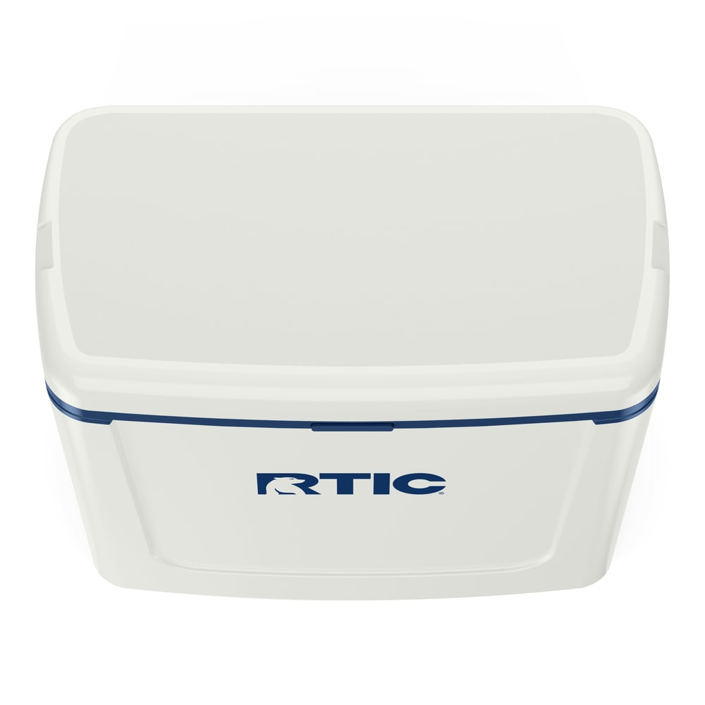 RTIC Outdoors - 16 QT Road Trip Cooler - Cool Grey & Navy - Image 7