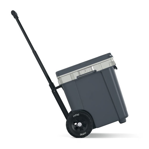 RTIC Outdoors - 42 QT Ultra-Light Wheeled Cooler - Dark Grey & Cool Grey - Image 8