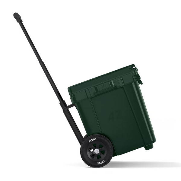 RTIC Outdoors - 42 QT Ultra-Light Wheeled Cooler - Dark Pine - Image 7