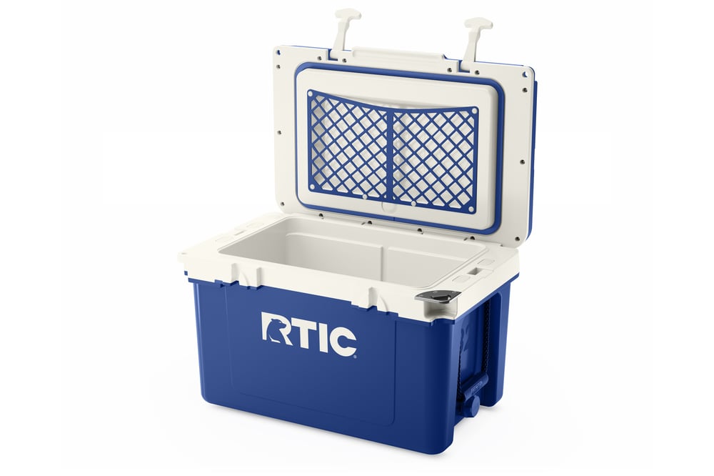 RTIC Outdoors - 52 QT Ultra-Light Cooler - Cobalt & White - Image 3