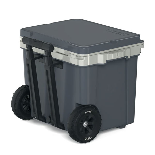 RTIC Outdoors - 42 QT Ultra-Light Wheeled Cooler - Dark Grey & Cool Grey - Image 5