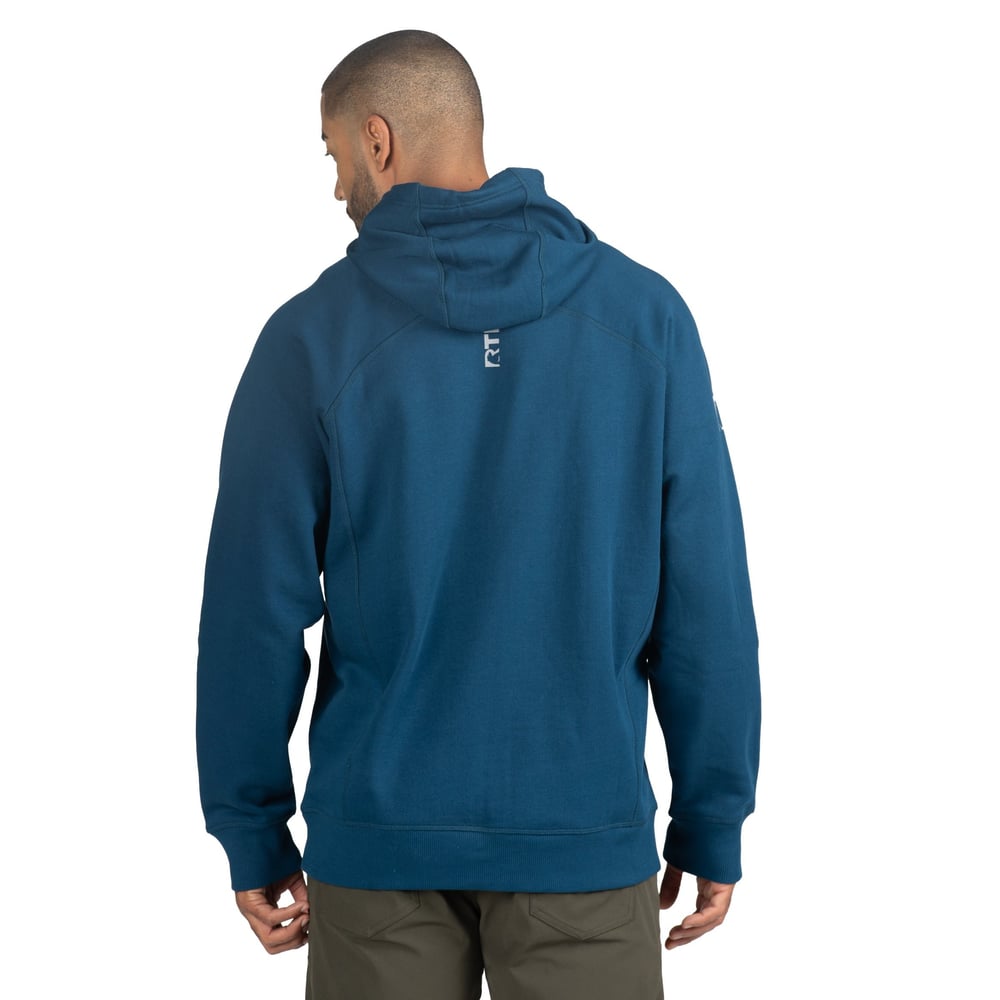 RTIC Outdoors - Water-Repellent Pullover Hoodie - Relaxed Fit - Dark Navy - Image 5