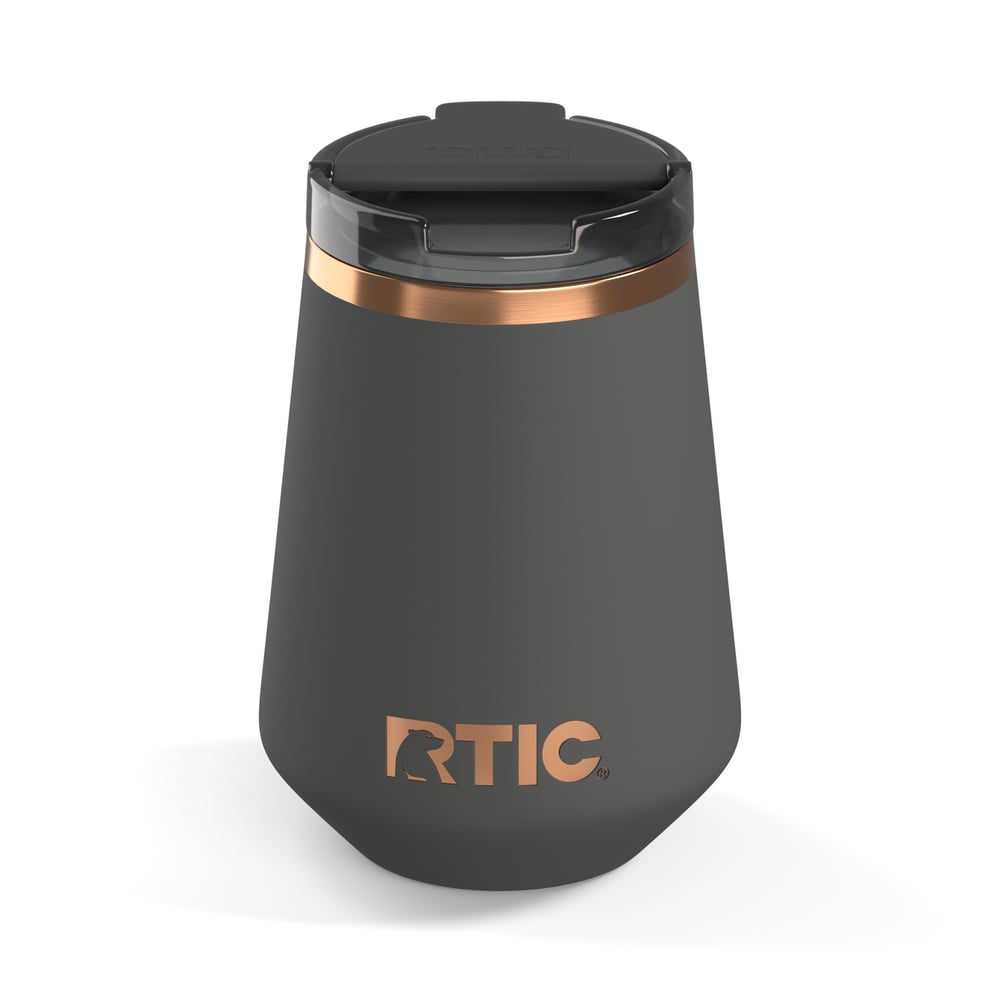 RTIC Outdoors - 12oz Happy Hour Wine Tumbler - Light Black - Image 2