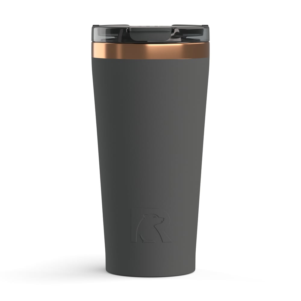 RTIC Outdoors - 18oz Happy Hour Pint Tumbler - Light Black - Image 6