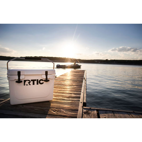 RTIC Outdoors - 20 QT Ultra-Tough Cooler - White - Image 8