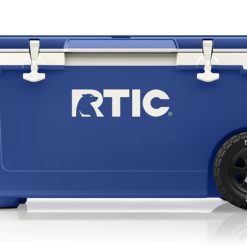 Alternative view of RTIC Outdoors - 72 QT Ultra-Light Wheeled Cooler - Cobalt & White