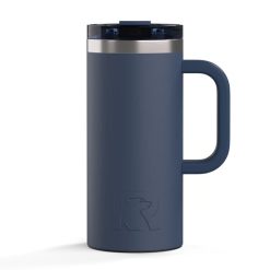 Alternative view of RTIC Outdoors - Road Trip Travel Mug - Navy