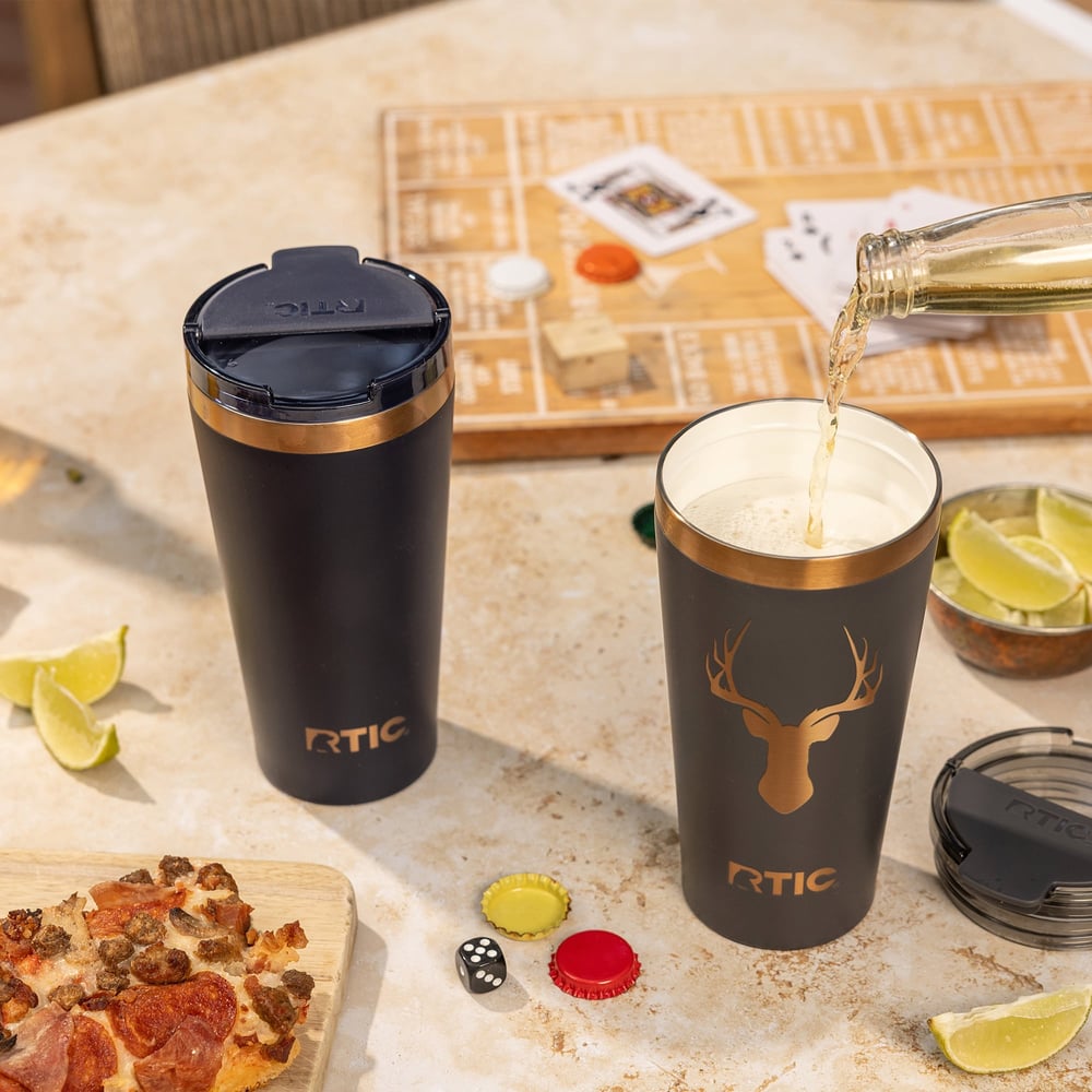 RTIC Outdoors - 18oz Happy Hour Pint Tumbler - Rosewater - Image 10
