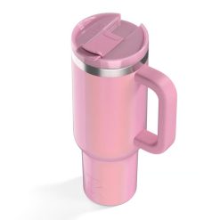 Alternative view of RTIC Outdoors - Road Trip Tumbler - Dusty Rose Glitter