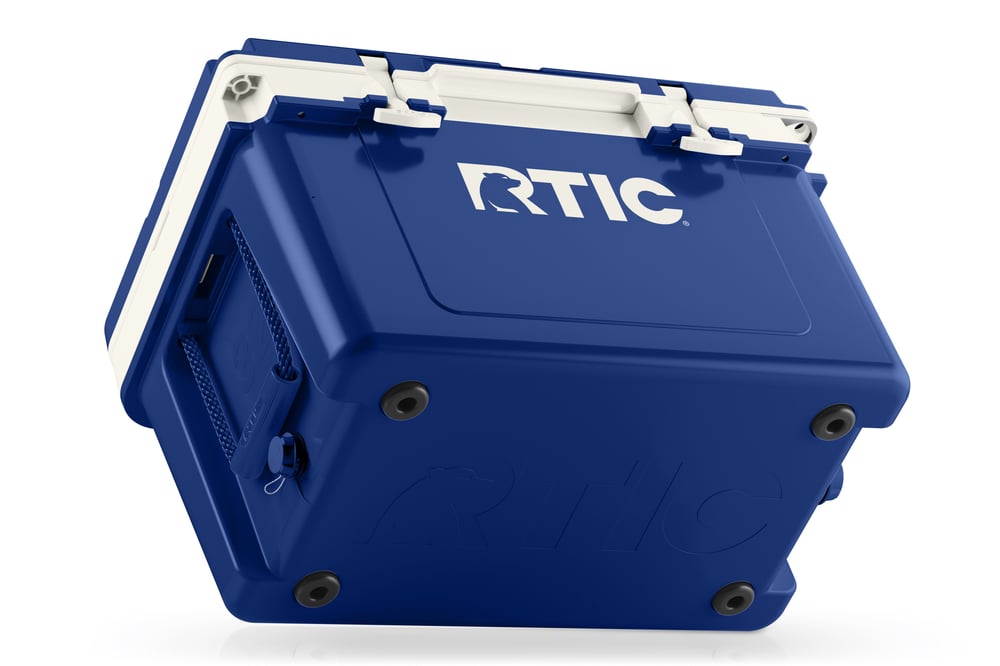 RTIC Outdoors - 52 QT Ultra-Light Cooler - Cobalt & White - Image 5