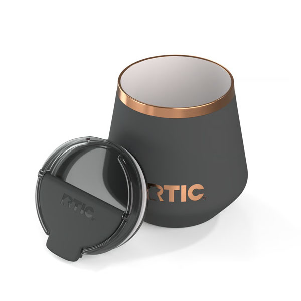 RTIC Outdoors - 8oz Happy Hour Lowball Tumbler - Light Black - Image 3