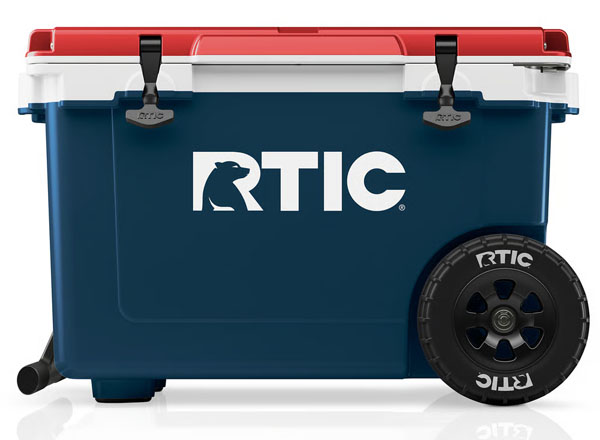 RTIC Outdoors - 52 QT Ultra-Light Wheeled Cooler - Patriot - Image 2