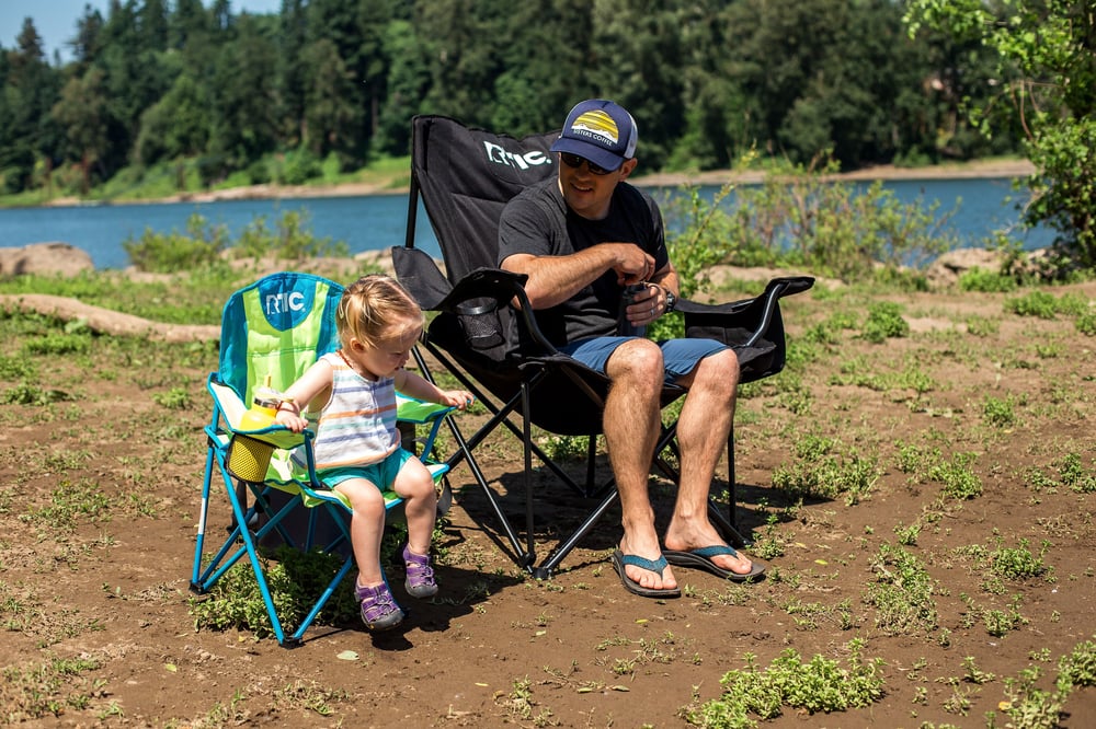 RTIC Outdoors - Little Cub Folding Chair-Firefly - Image 6