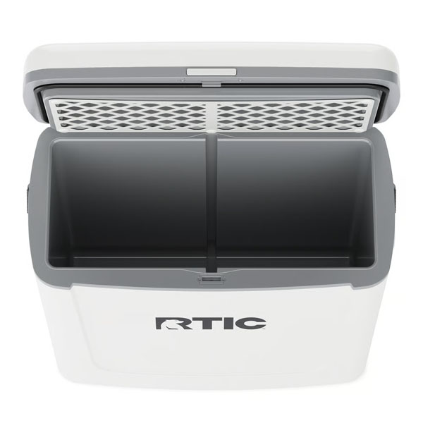 RTIC Outdoors - 16 QT Road Trip Cooler - White & Grey - Image 5
