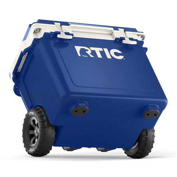 RTIC Outdoors - 22 QT Ultra-Light Wheeled Cooler - Cobalt & White - Image 6