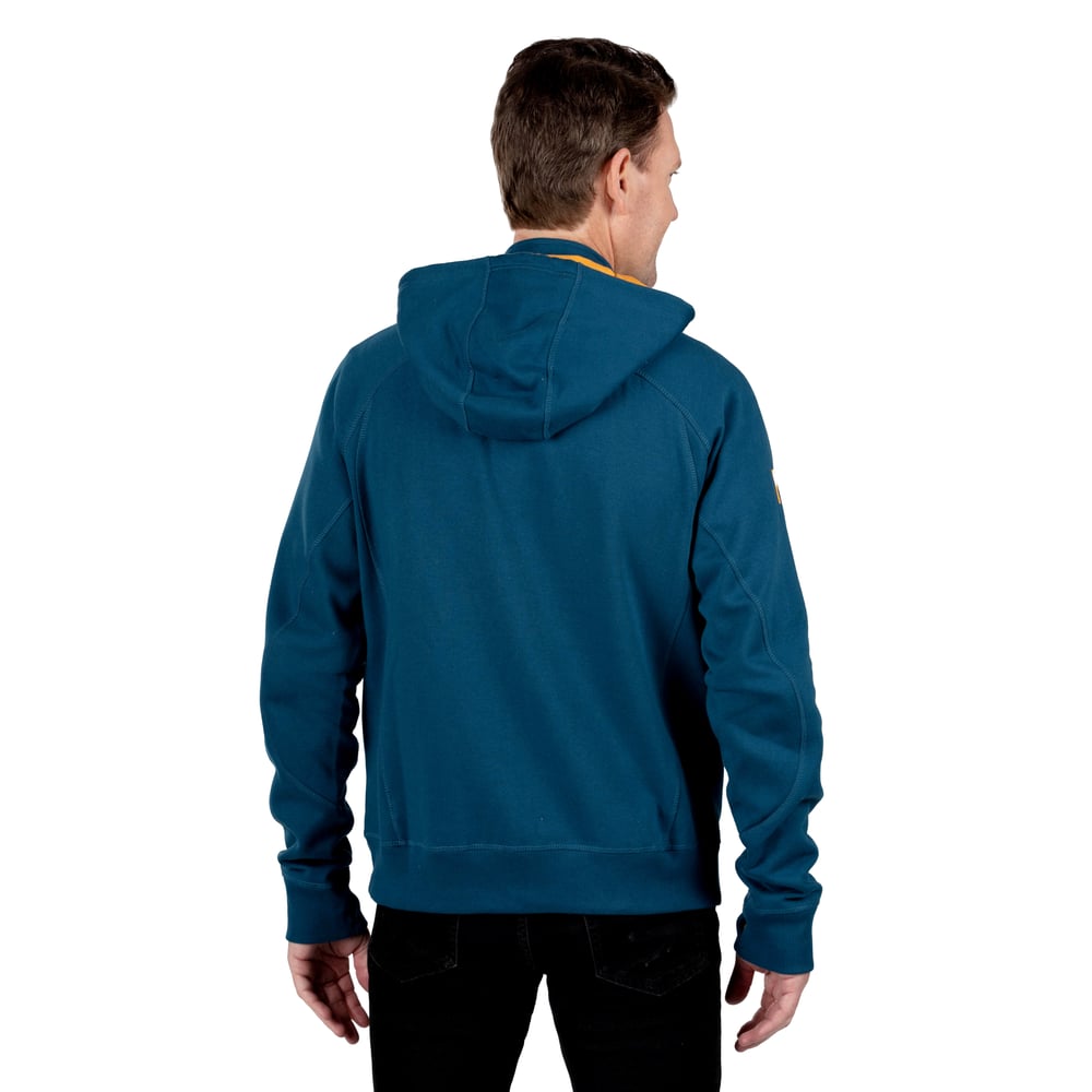 RTIC Outdoors - Men's Water-Repellent Full-Zip Hoodie-Navy - Image 8