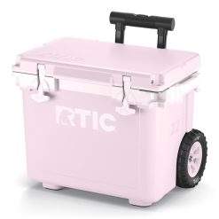RTIC Outdoors - 22 QT Ultra-Light Wheeled Cooler - Pale Pink